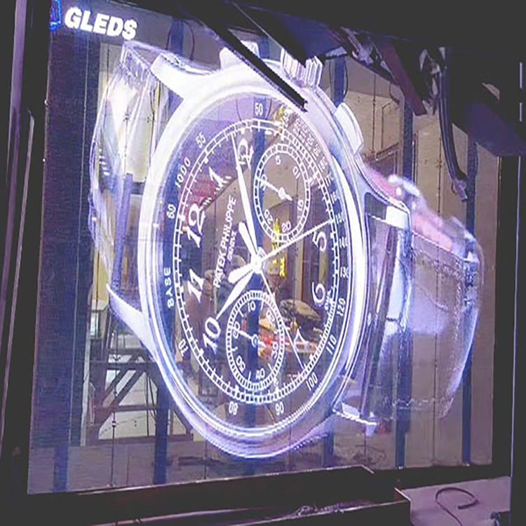 江南橱窗型led透明屏